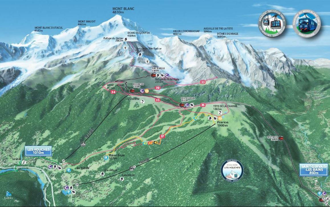 Les Esserts Les Houches Exteriör bild